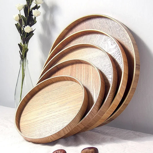Japanese Style Wooden Serving Tray