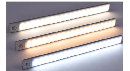 Nestora LED lichtbalk met bewegingssensor in gebruik