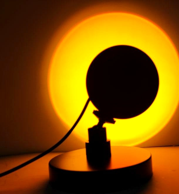 Sunset projectielamp voor sfeerverlichting en fotografie